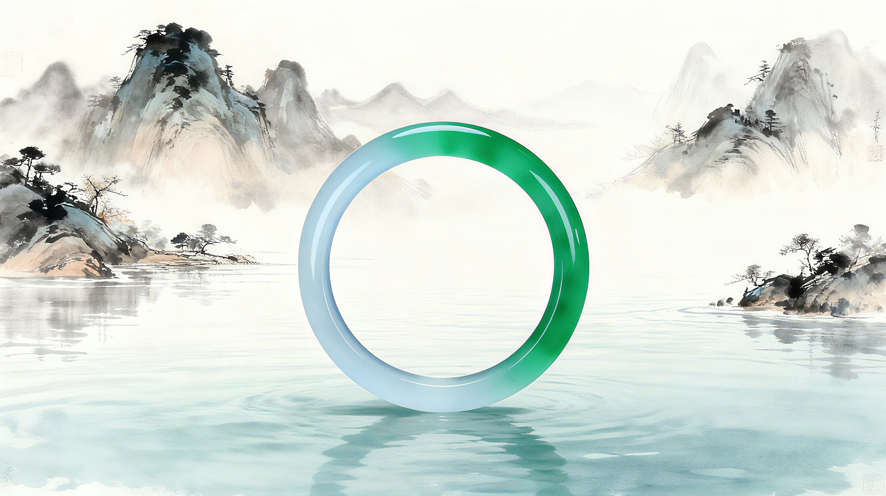How to Choose a Half Mountain Half Water Jade Bangle: Color, Clarity, and Meaning