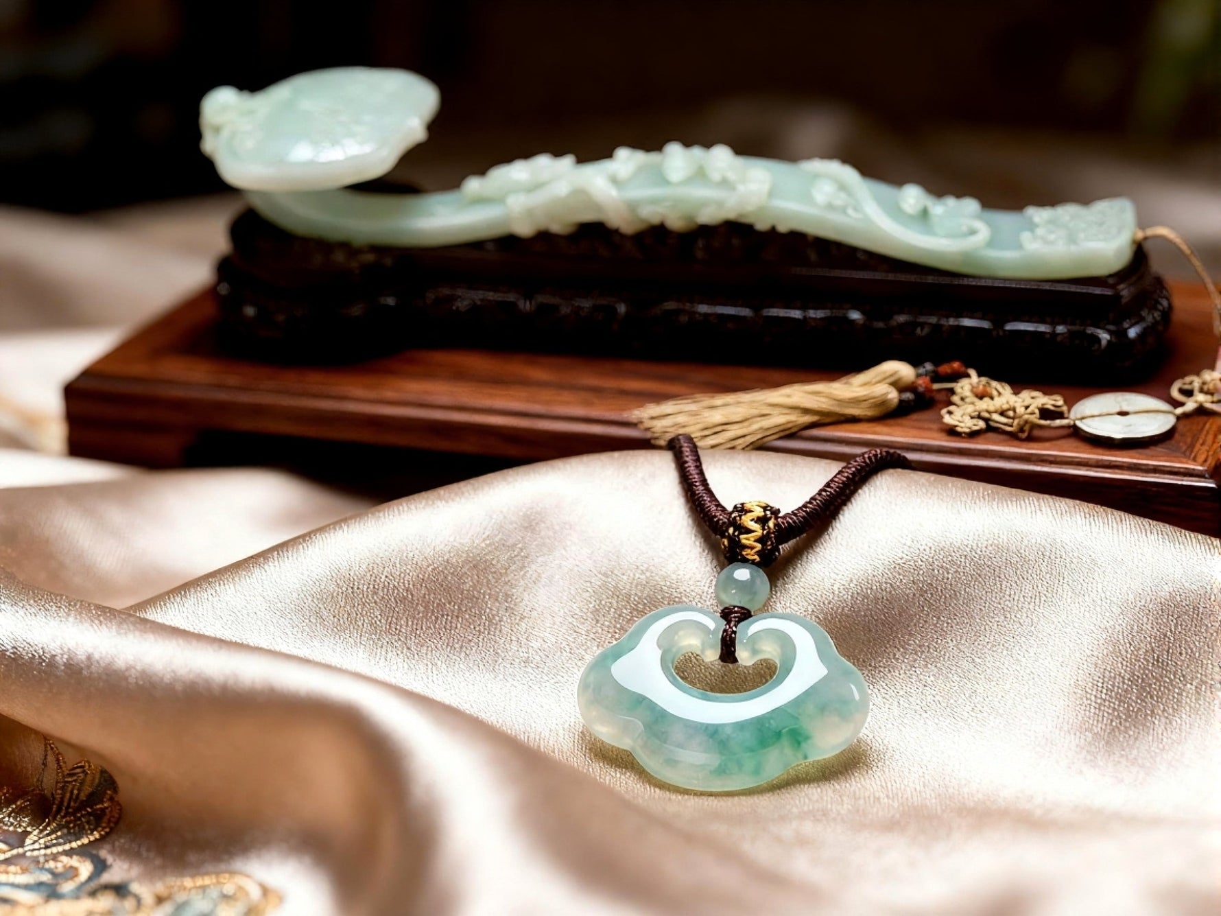 Jade Ruyi Meaning and Symbolism The Story Behind This Auspicious Chinese Pendant