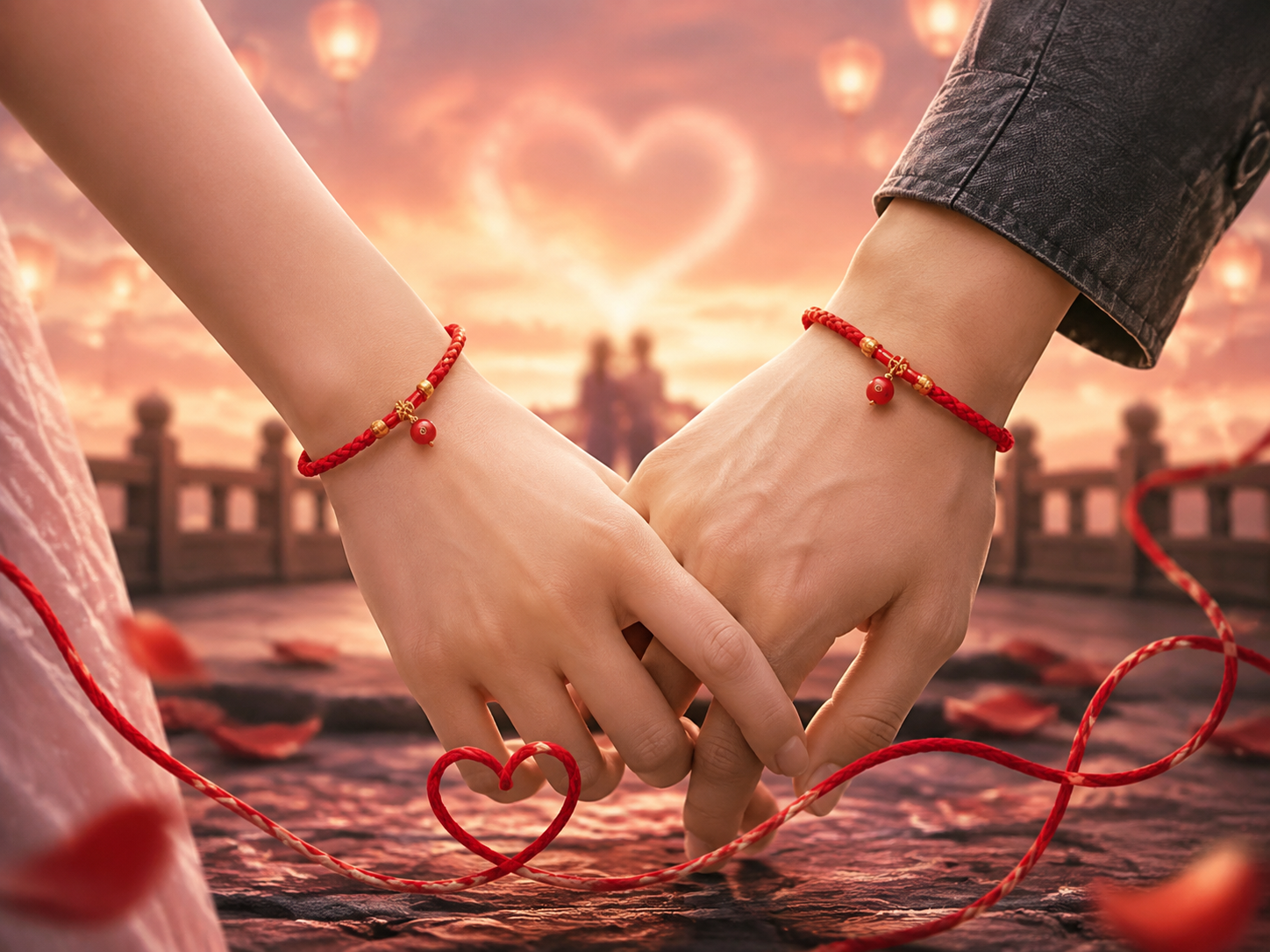 Qixi Festival Bracelet The Chinese Valentine's Day Couple Bracelet Meaning