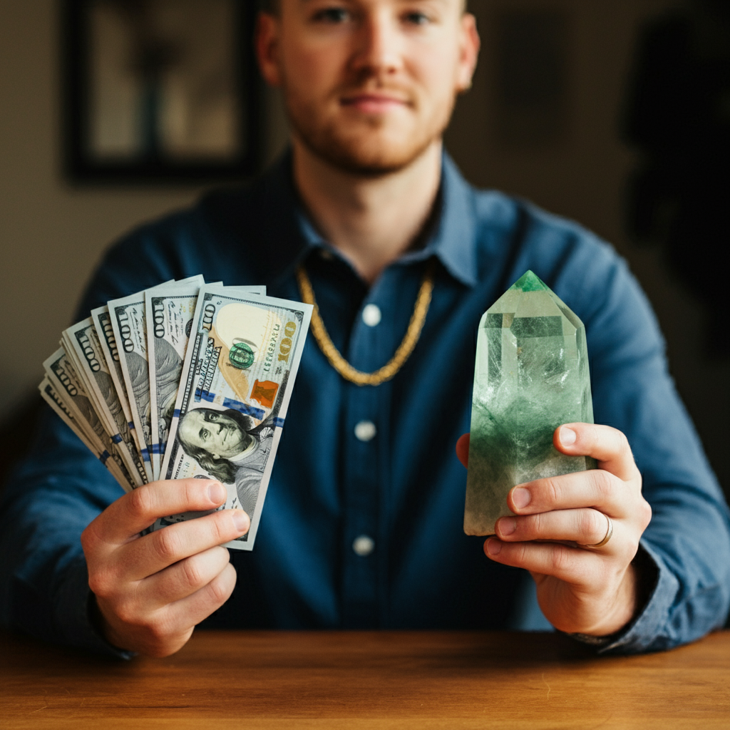 The Charm of Green Phantom Quartz: A Jewel of Wealth and Fortune