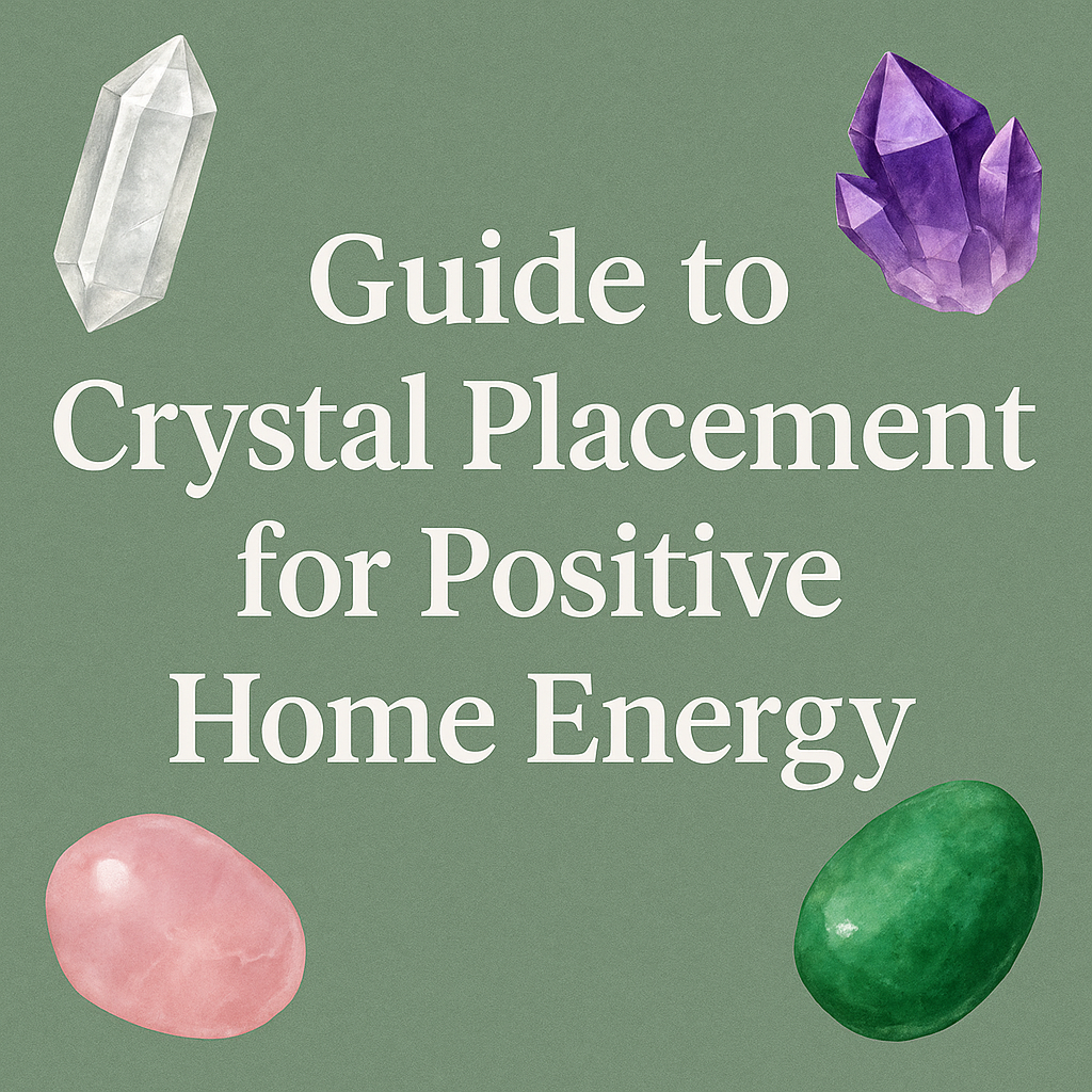 The Ultimate Guide to Crystal Placement for Positive Home Energy