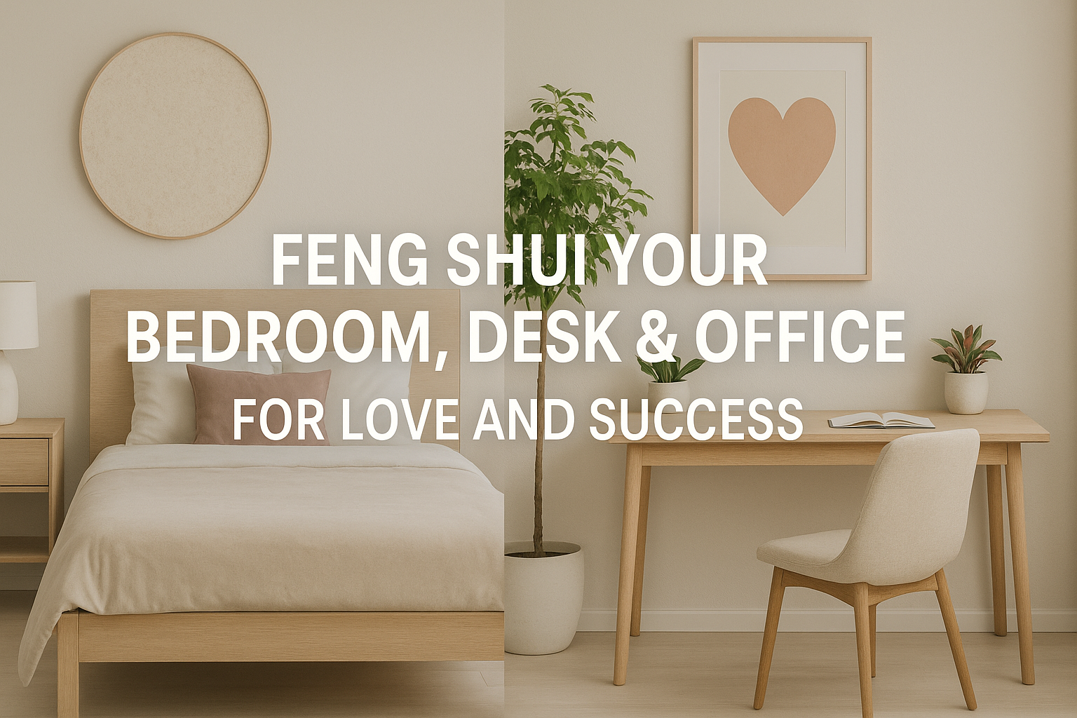How to Feng Shui Your Bedroom, Desk, and Office for Love and Success