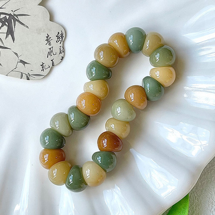 Garlic Clove Bodhi Bracelets for Stress Relief and Meditation