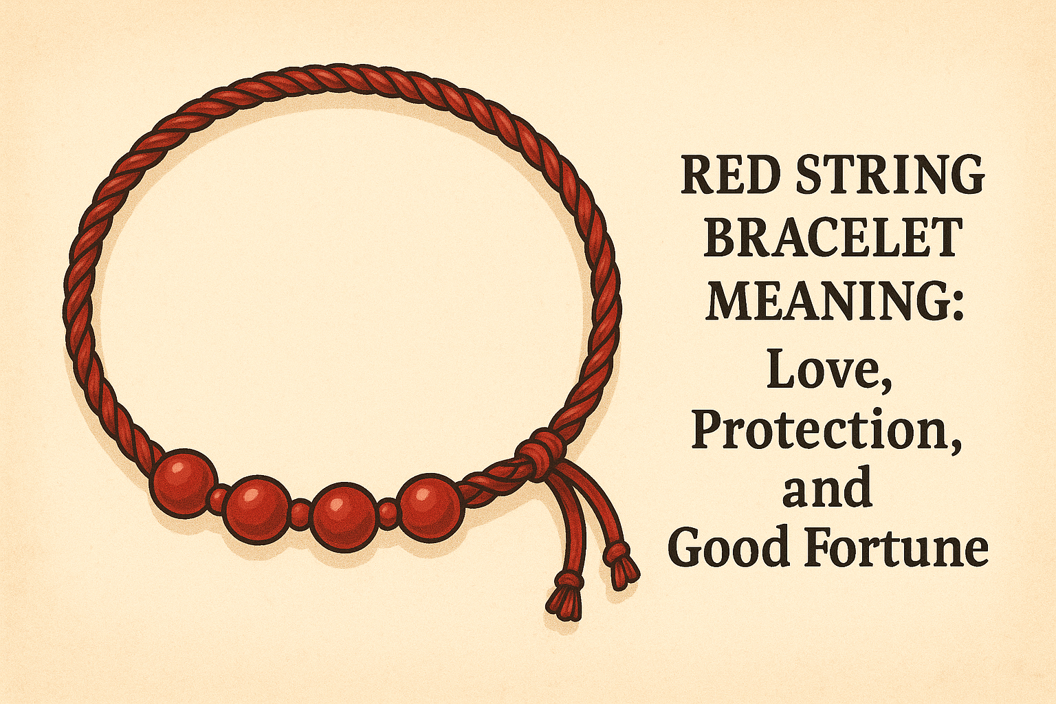 Red String Bracelet Meaning: Love, Protection, and Good Fortune ...