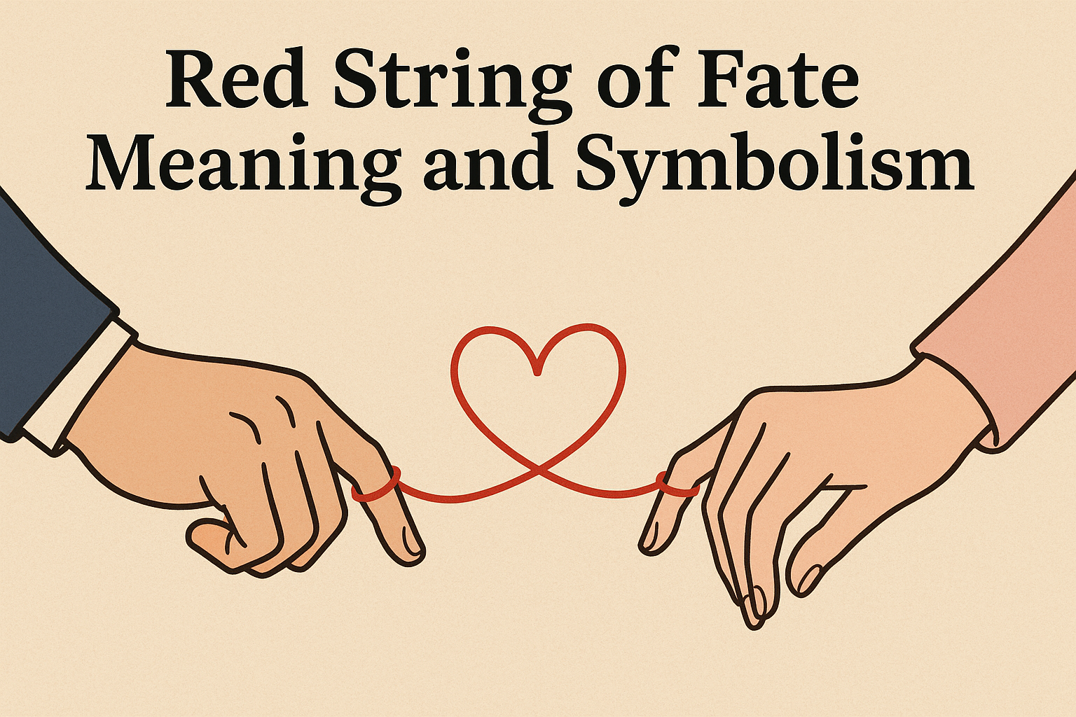 Red String of Fate Meaning and Symbolism: The Soulmate Legend ...