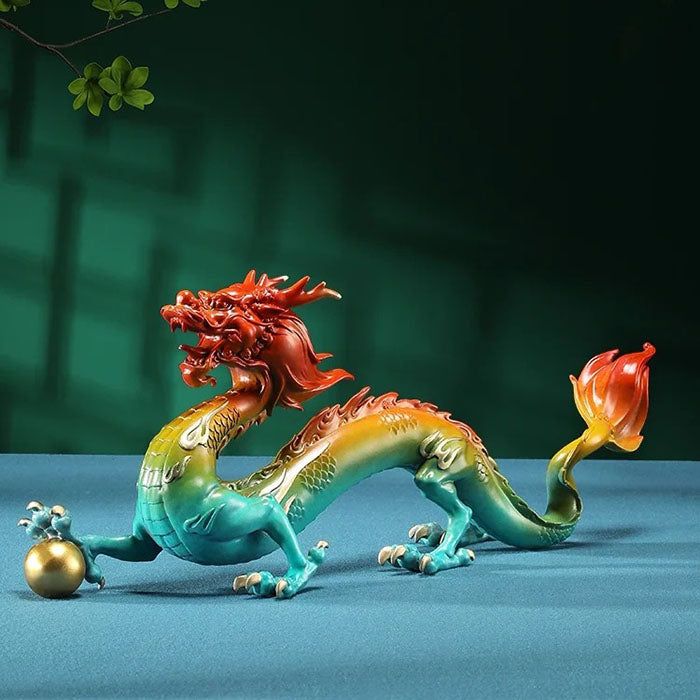 Why the Chinese Dragon Holds Dragon Balls