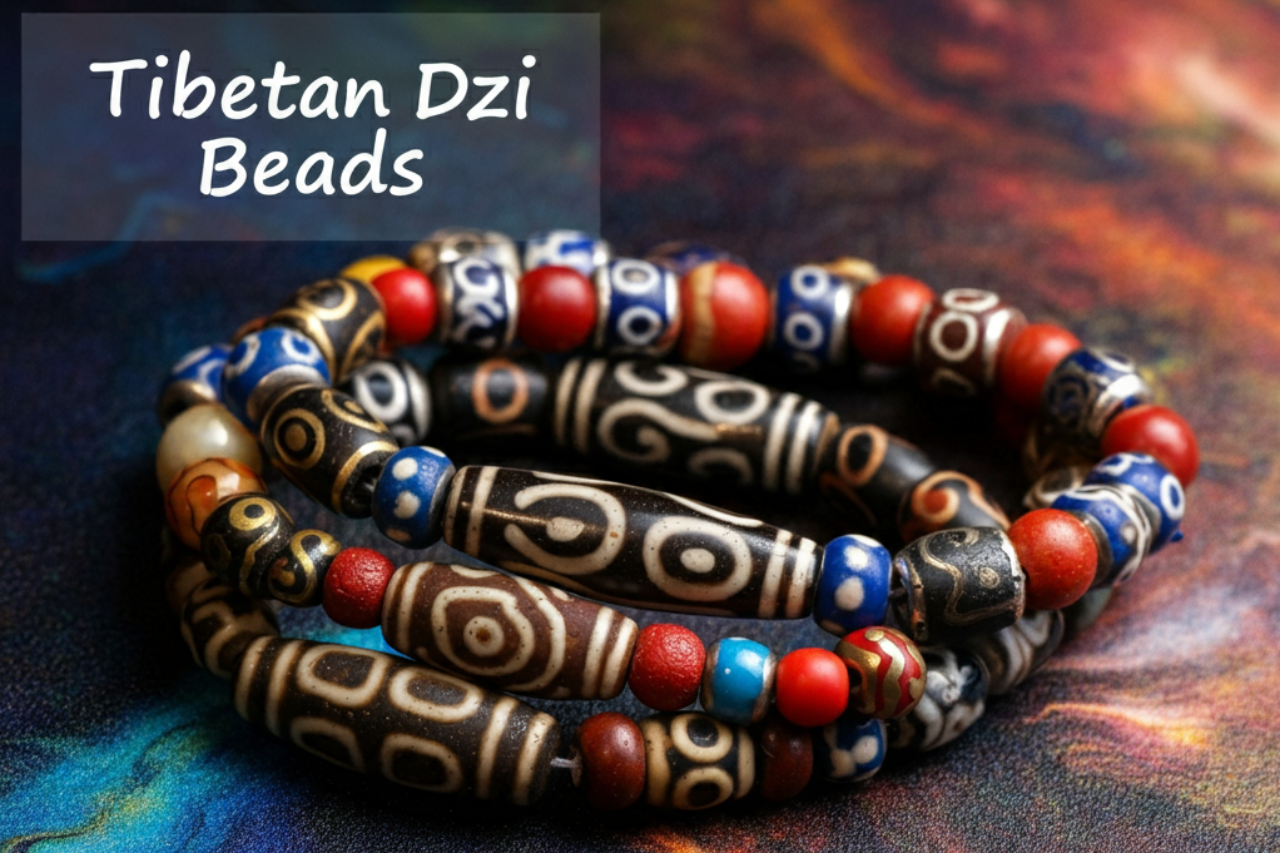 tibetan dzi beads