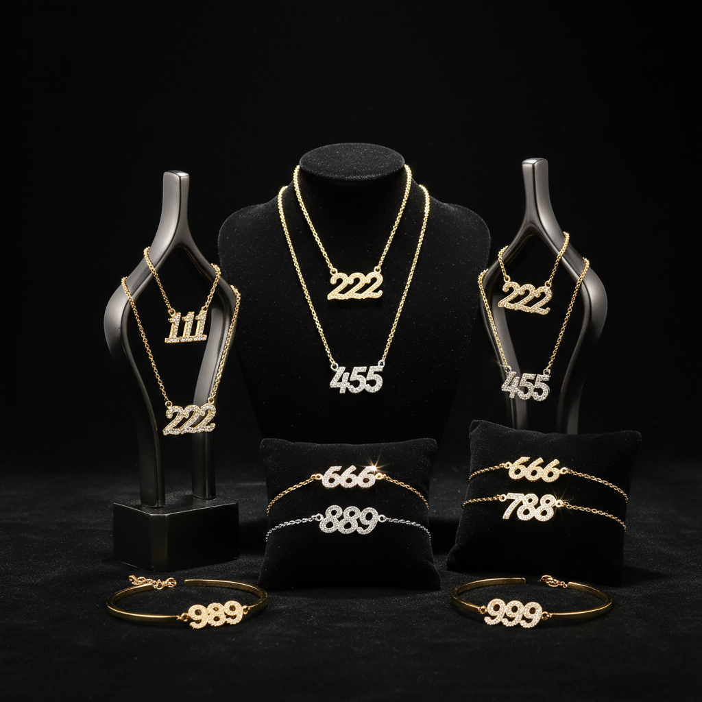 buddha3bodhi angel number necklace