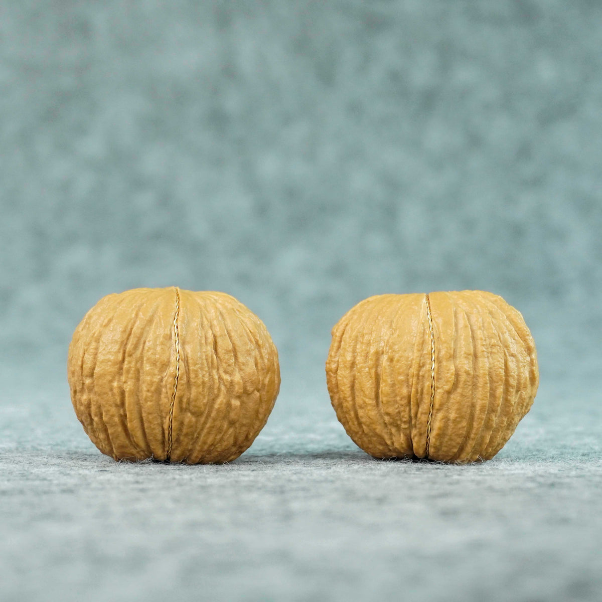 35mm Yuanbao Monkey Head Walnut Pair | One-of-a-Kind Listing | 070903