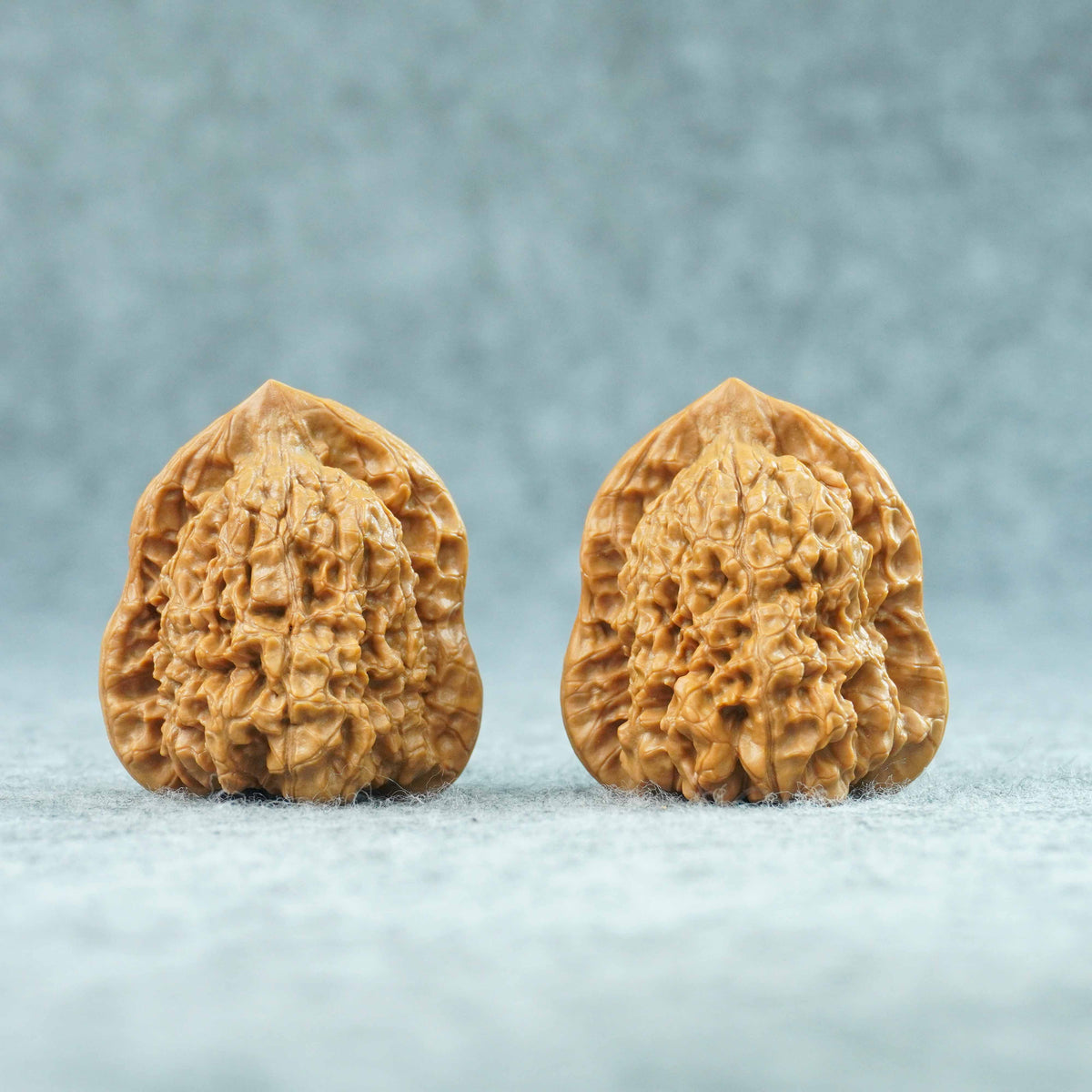 43mm Gourd-Shaped Guanmao Walnuts | One-of-a-Kind Pair | 090705