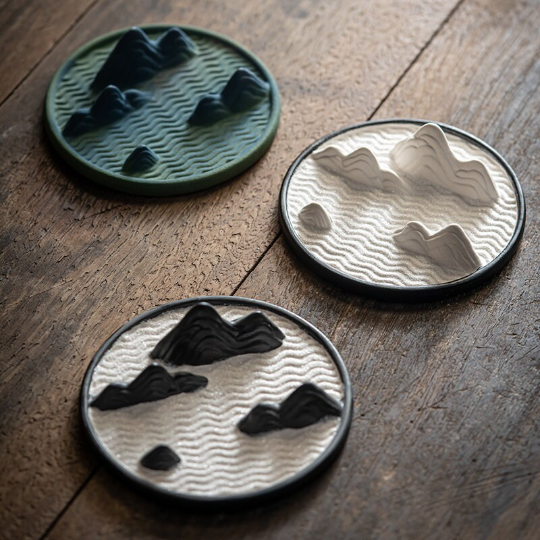 Mountain-Shaped Incense Burners For Sticks