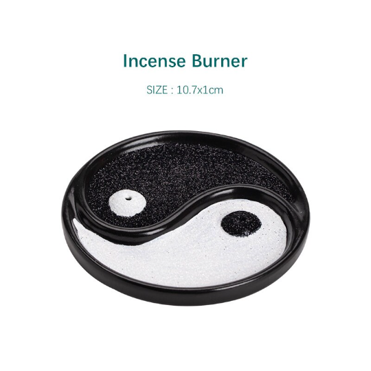 Ceramic Tai Chi Incense Stick Holder