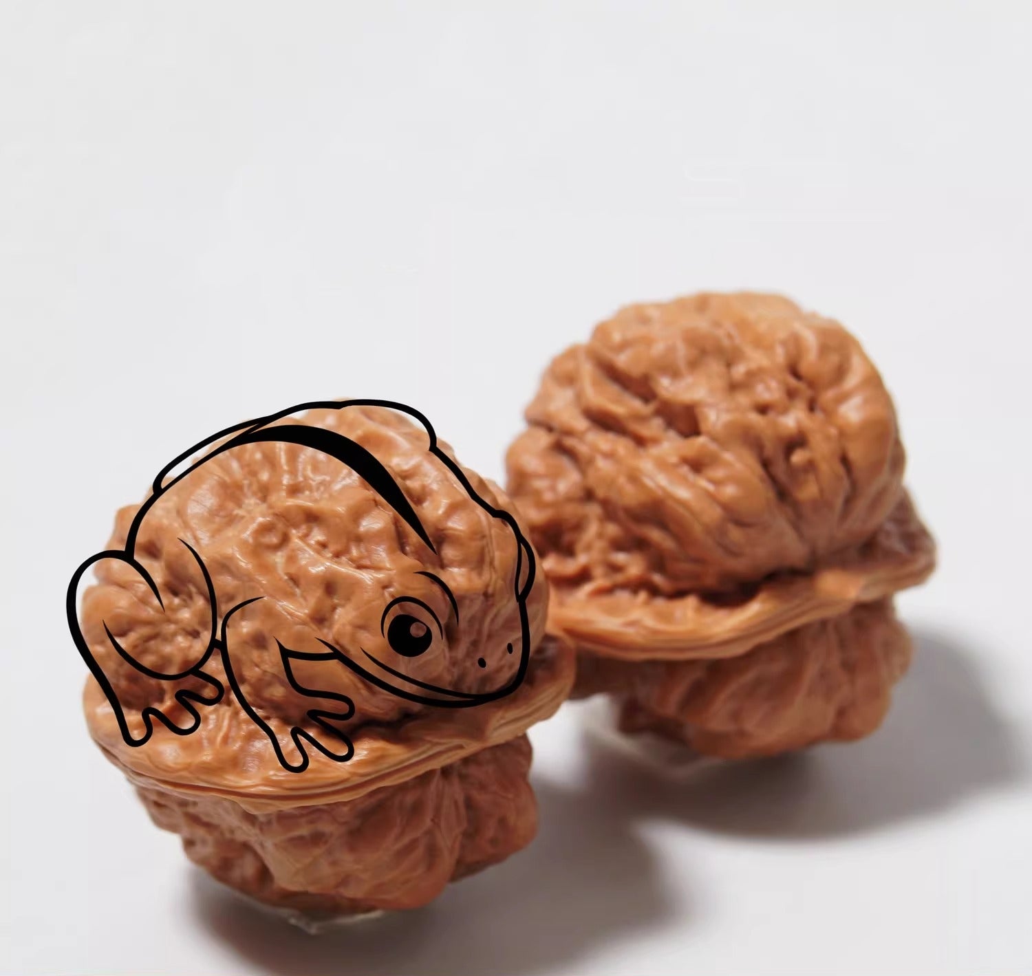 Yanqing Toad Head Playing Walnuts – Classic Popular Edition