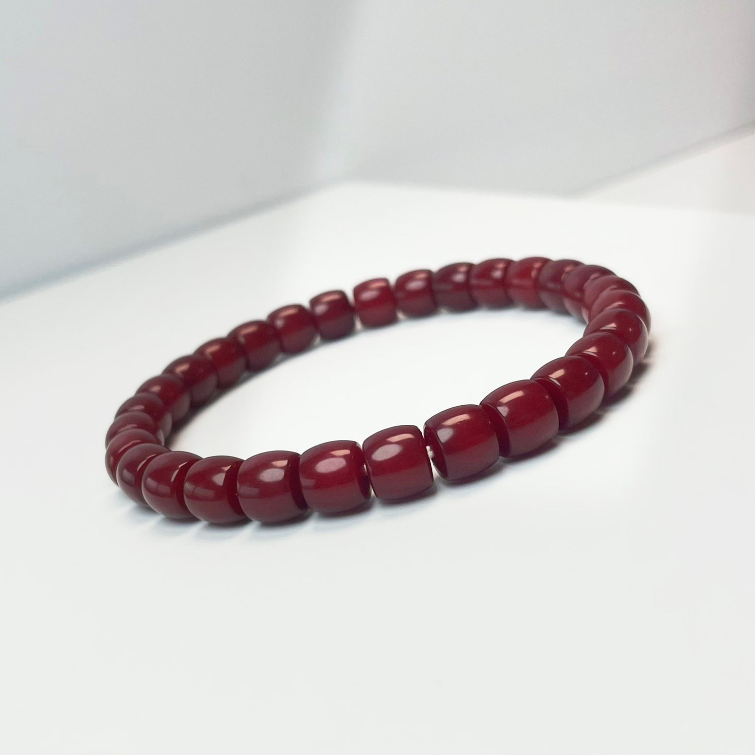 Beautiful Red Bodhi Bracelet Designed for Soothing Fidgeting