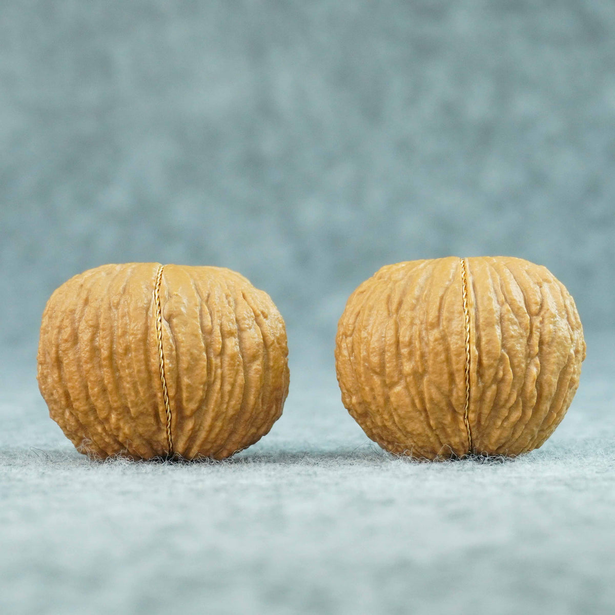 36mm Yuanbao Monkey Head Walnut Pair | One-of-a-Kind Listing | 101911