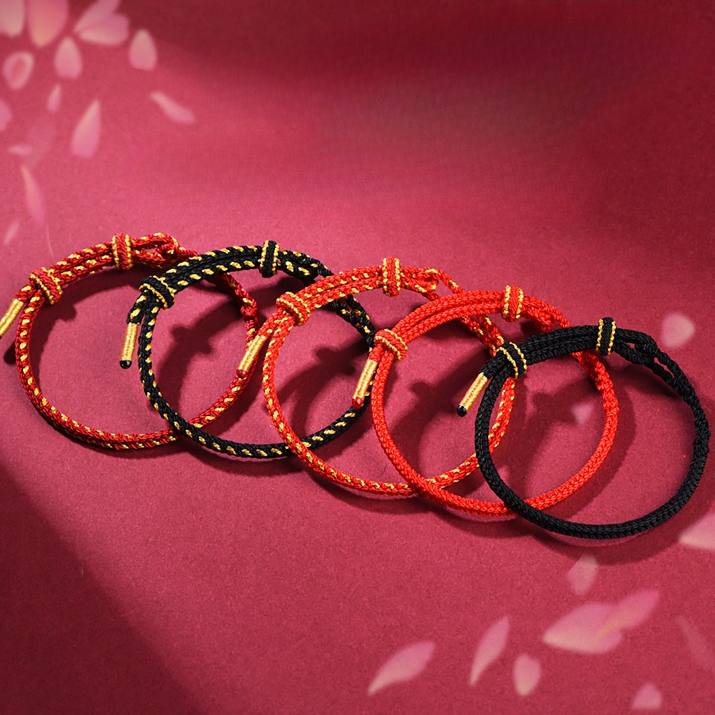 Year of the Fire Horse 2026 Lucky Red String Bracelet –Good Fortune Charm