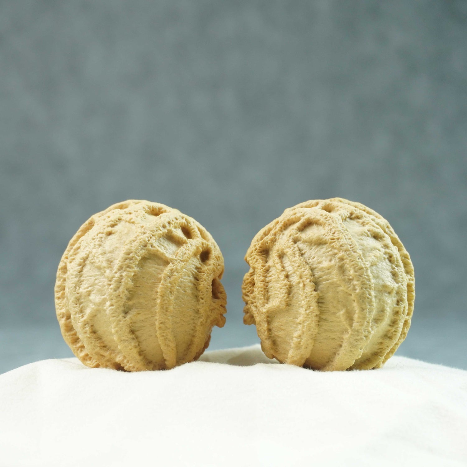 43mm Indonesian Qiankun Ghost Face Walnut | One-of-a-Kind Listing | 070209