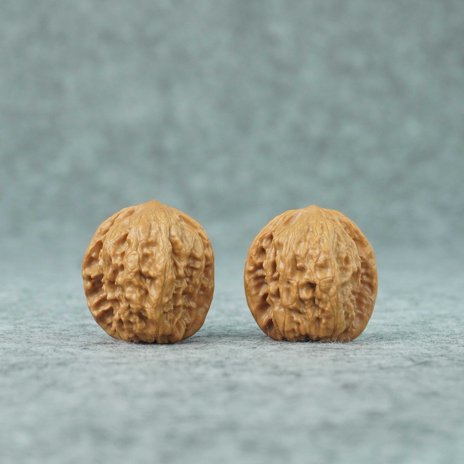 33mm Wild Wolf Walnut Pair | One-of-a-Kind Listing | 070802