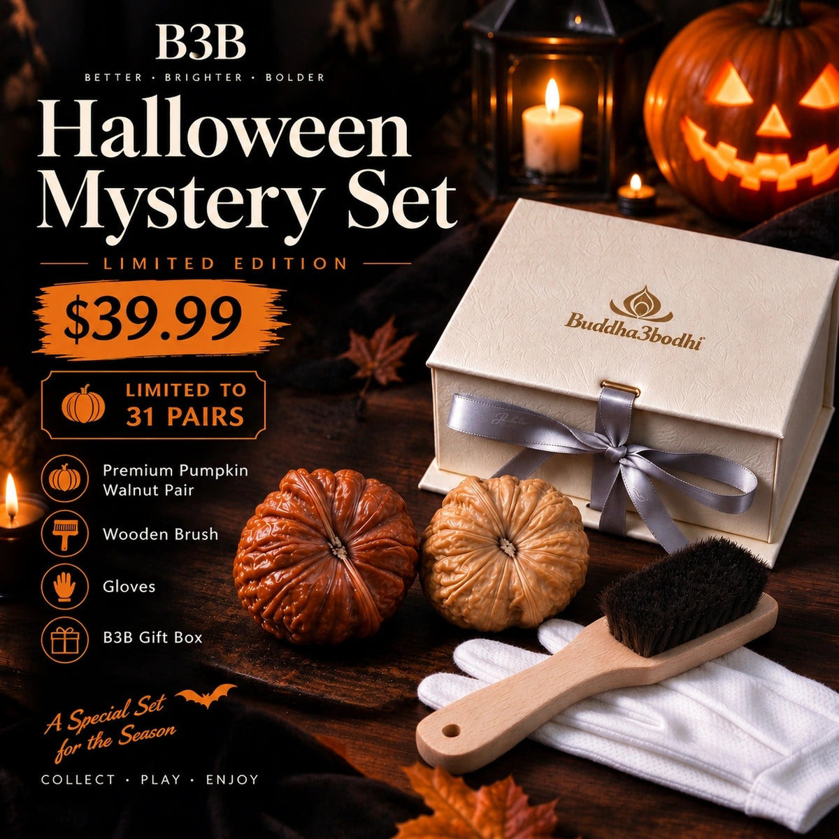 B3B Halloween Pumpkin Mystery Set