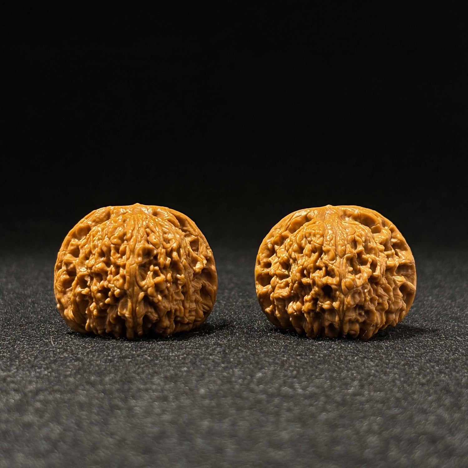 44mm Zhao Ximan Nanjiang Stone Walnut | One-of-a-Kind Listing