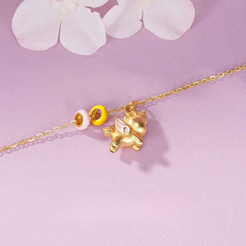 S925 Silver Magical Unicorn Necklace – Delicate & Stylish for Women