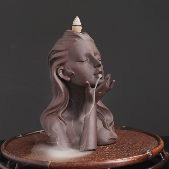 Pretty Girl Backflow Incense Burner