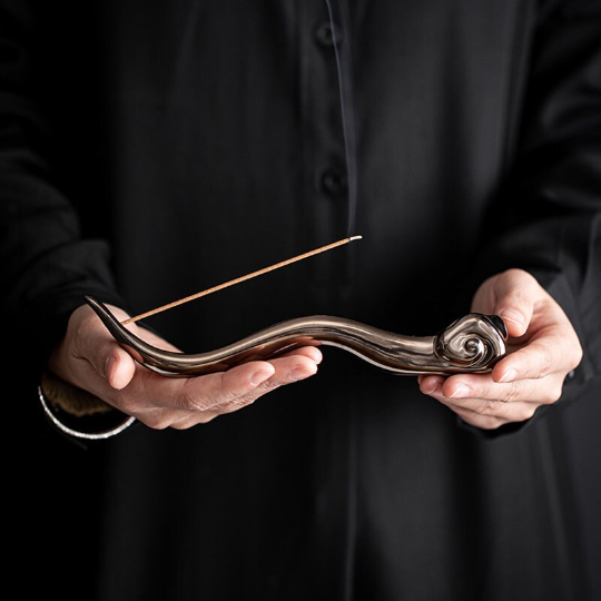 Modern Incense Stick Holder and Ash Catcher