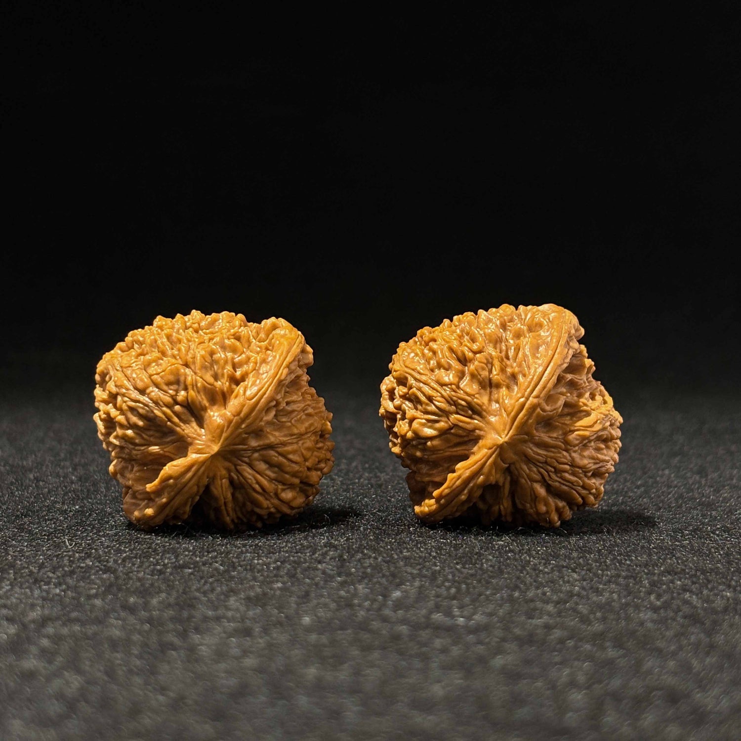 44mm Zhao Ximan Nanjiang Stone Walnut | One-of-a-Kind Listing