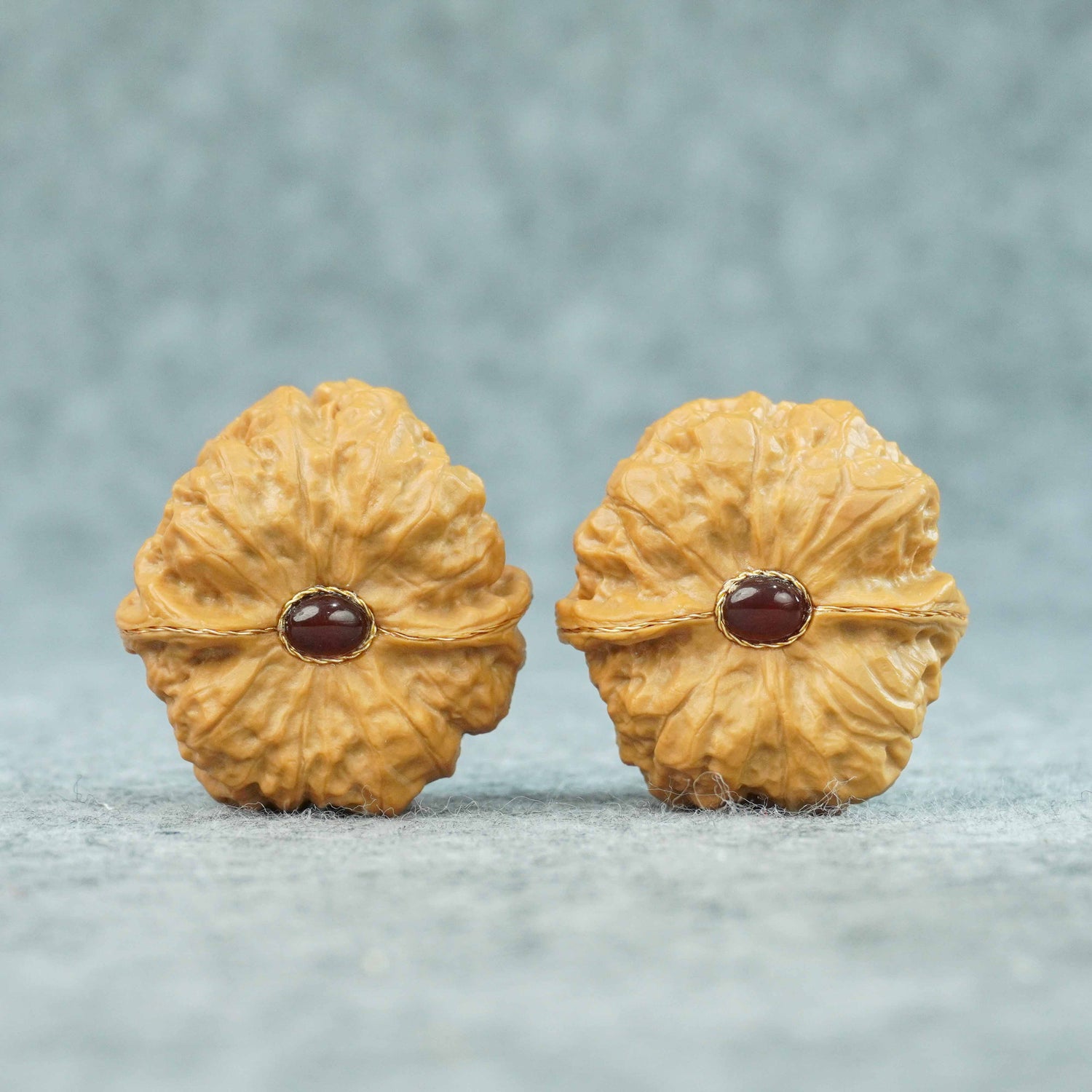 38.5mmToad Head Walnut Pair | One-of-a-Kind | 072102