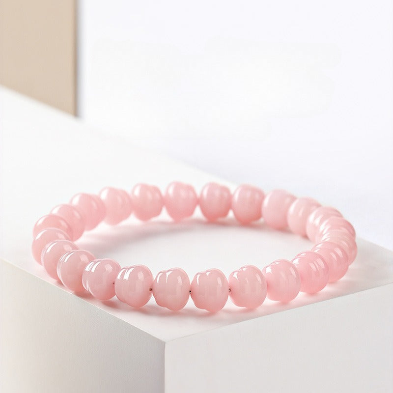 Colorful Delicate Gourd Shaped Bodhi Root Bracelet