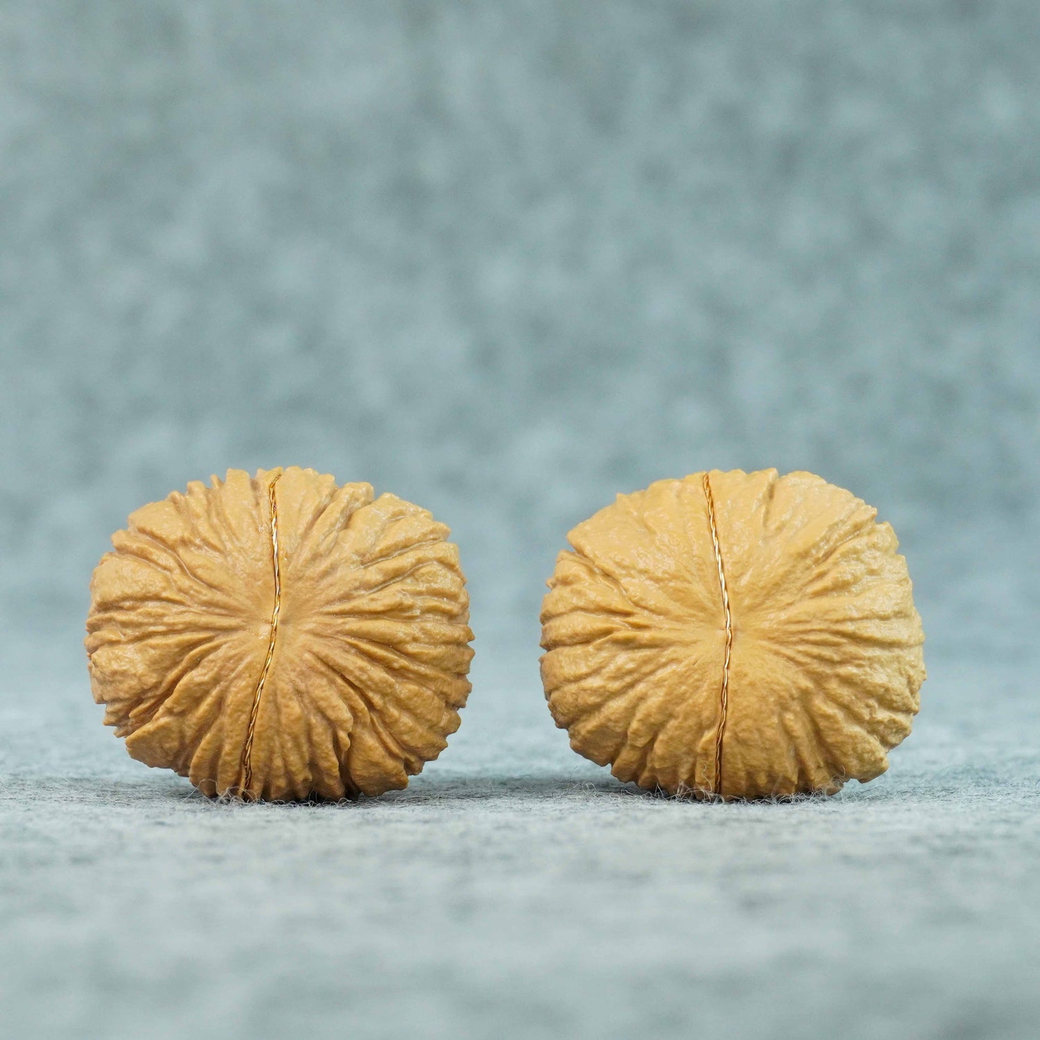 36mm Yuanbao Monkey Head Walnut Pair | One-of-a-Kind Listing | 070904