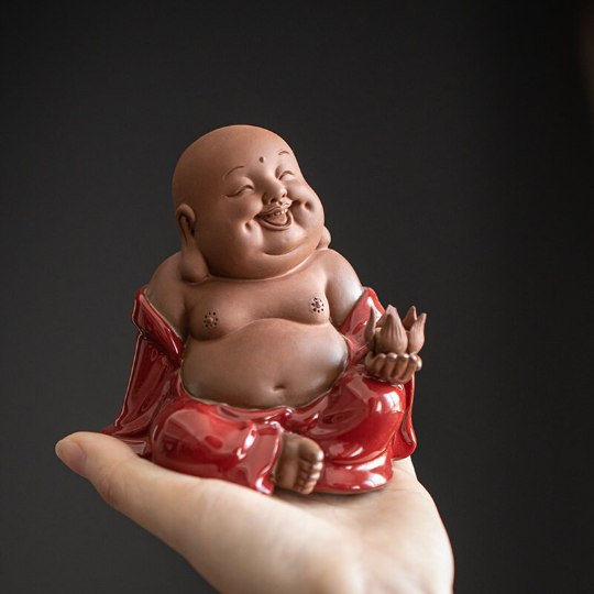 Laughing Buddha Incense Sticks Holder