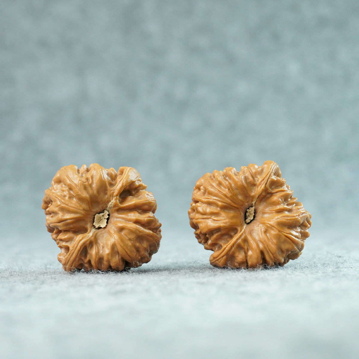 40mm Pinggu Concave Base Walnut Pair | One-of-a-Kind Listing | 092311