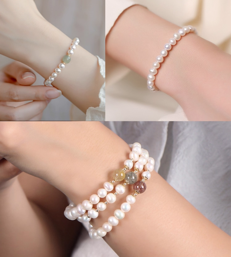 7A Natural Freshwater Pearl Beads– DIY Bracelet & Necklace Jewelry Making Accessories(10pcs)