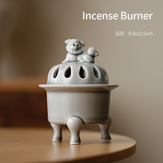 Hollowed Ceramic Incense Burnerr