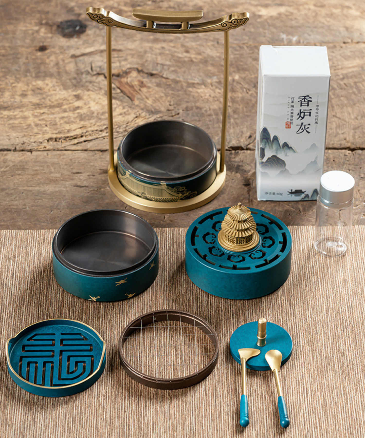 Lucky Brass Incense Burner