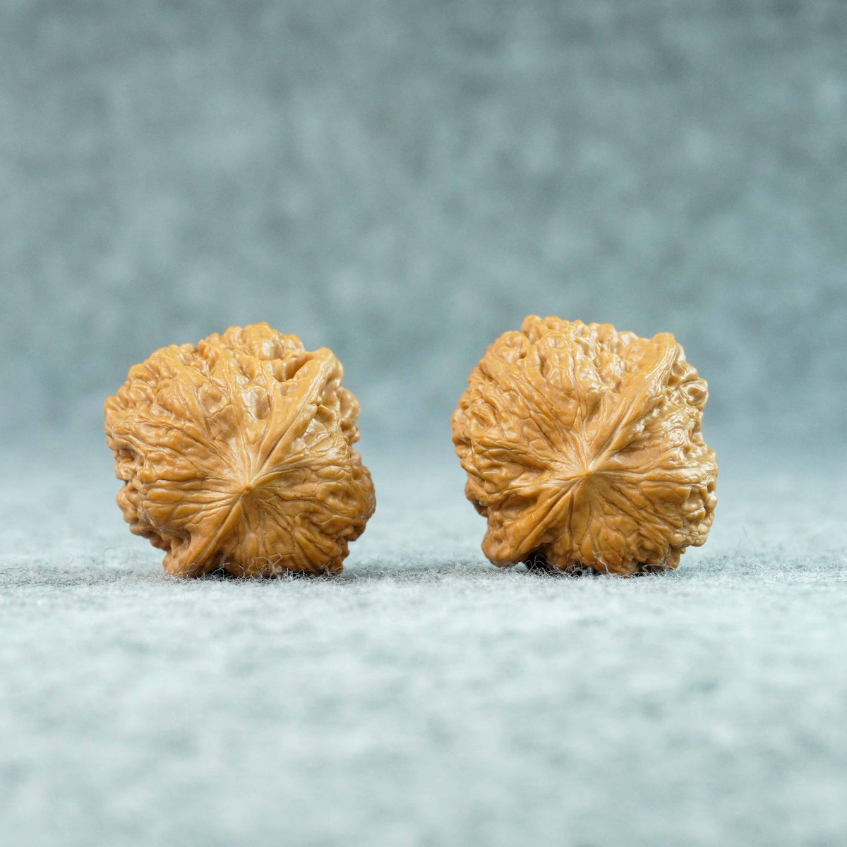 39mm Pinggu Concave Base Walnut Pair | One-of-a-Kind Listing | 082904