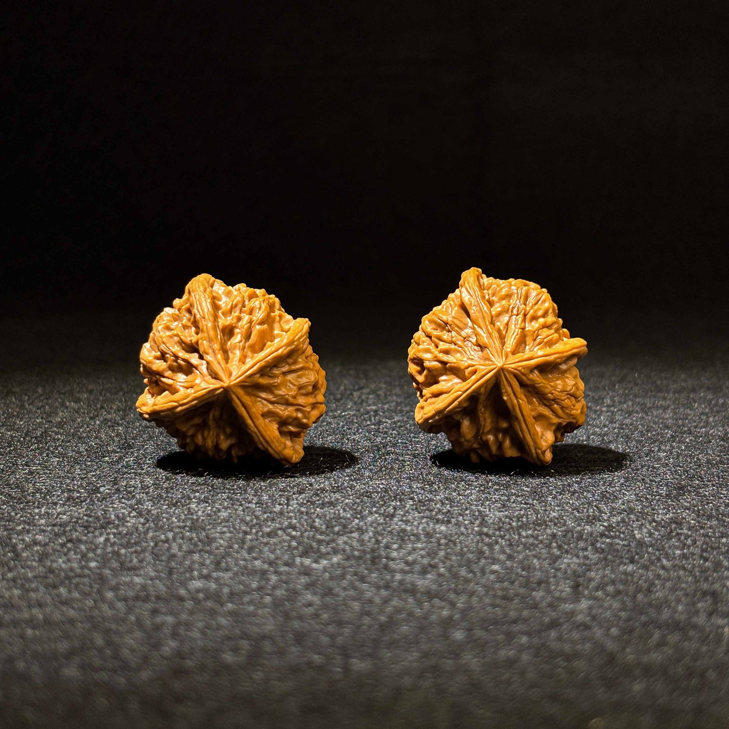 43mm Jade Seal Four-Ridge Walnut | One-of-a-Kind Listing