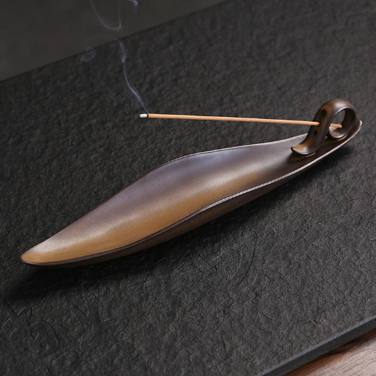 Bodhi Leaf Incense Stick Holder