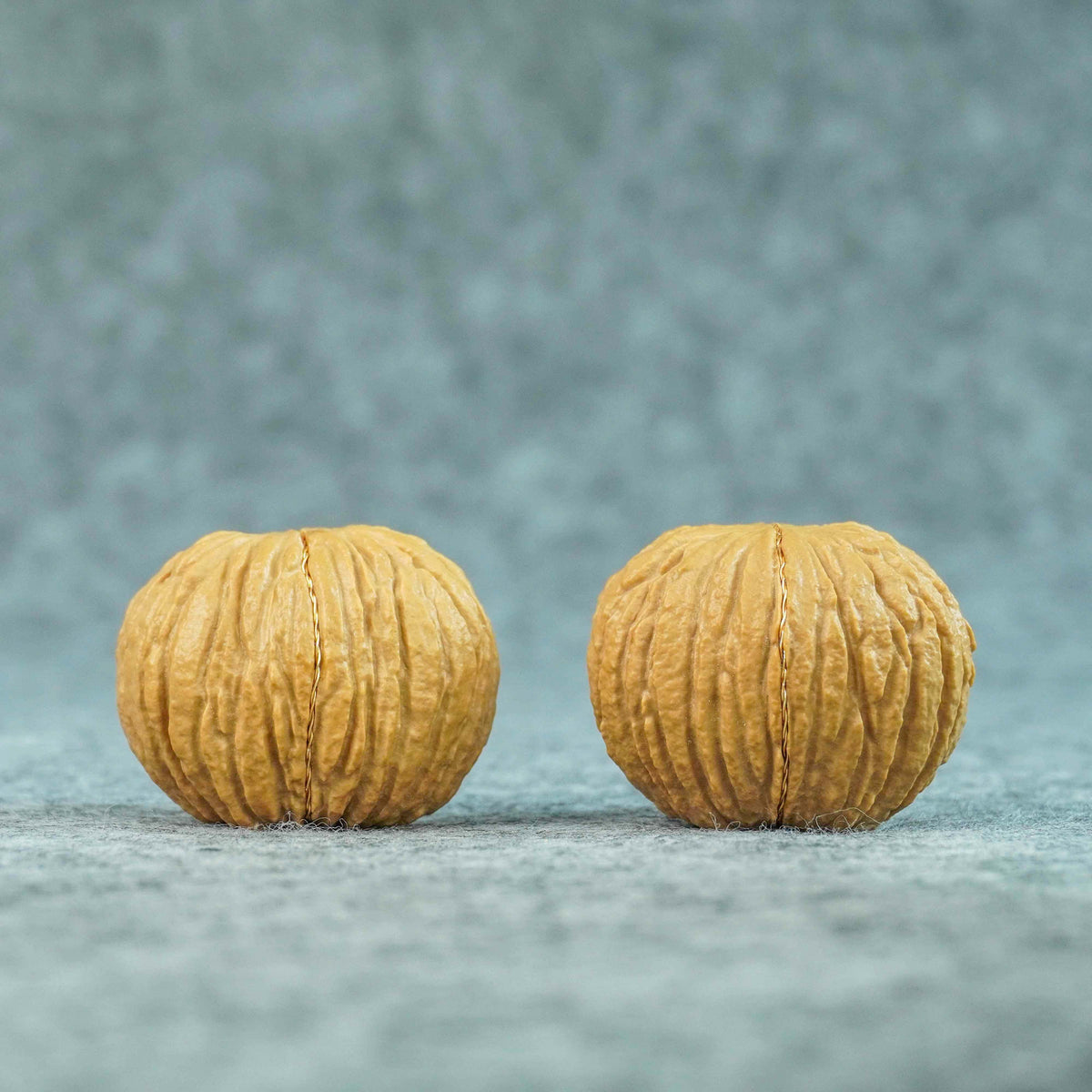 35mm Yuanbao Monkey Head Walnut Pair | One-of-a-Kind Listing | 070901