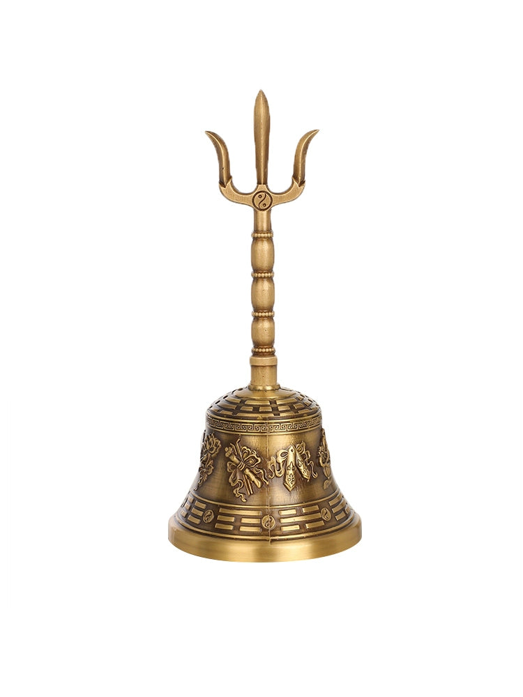 Pure Copper Handheld Bell Ritual Instrument