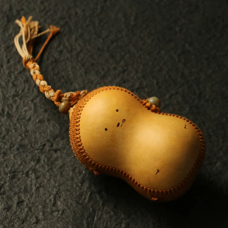 Premium Aged Gourd Handcrafted Bag – Wenwan & Bracelet Storage