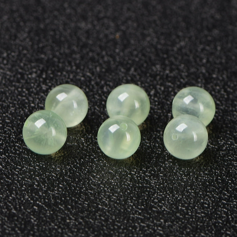 Buddha3bodhi 7A Natural Prehnite Crystal Calming Energy Beads