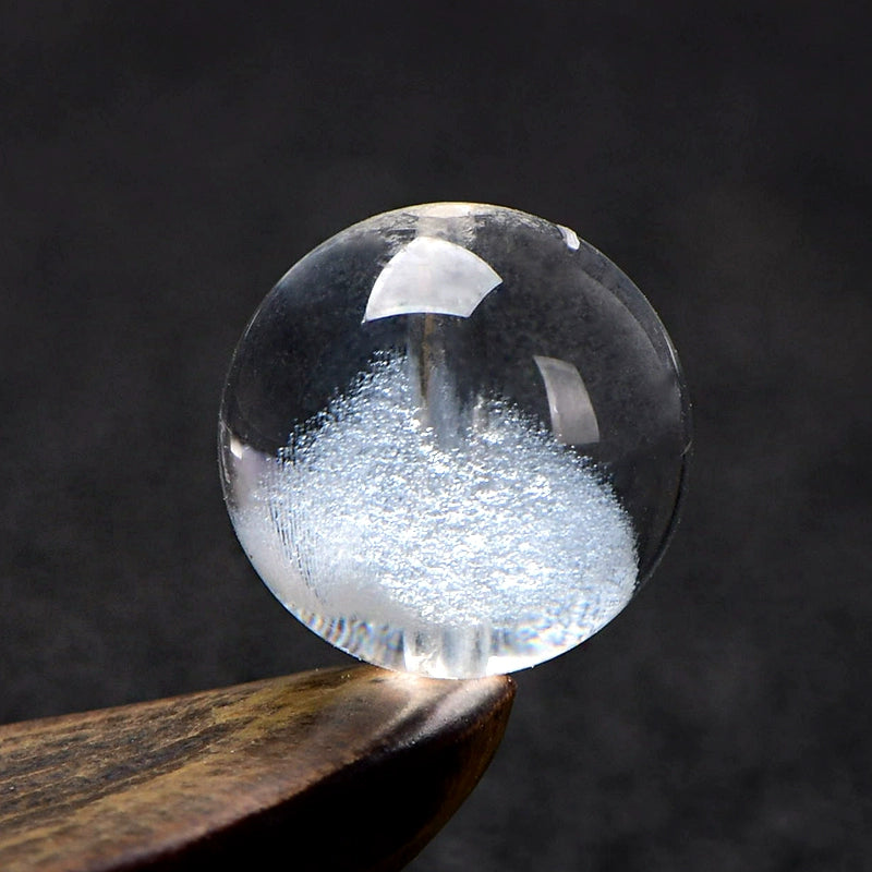 Buddha3bodhi Natural White Phantom Quartz Crystal Healing Crystal Beads