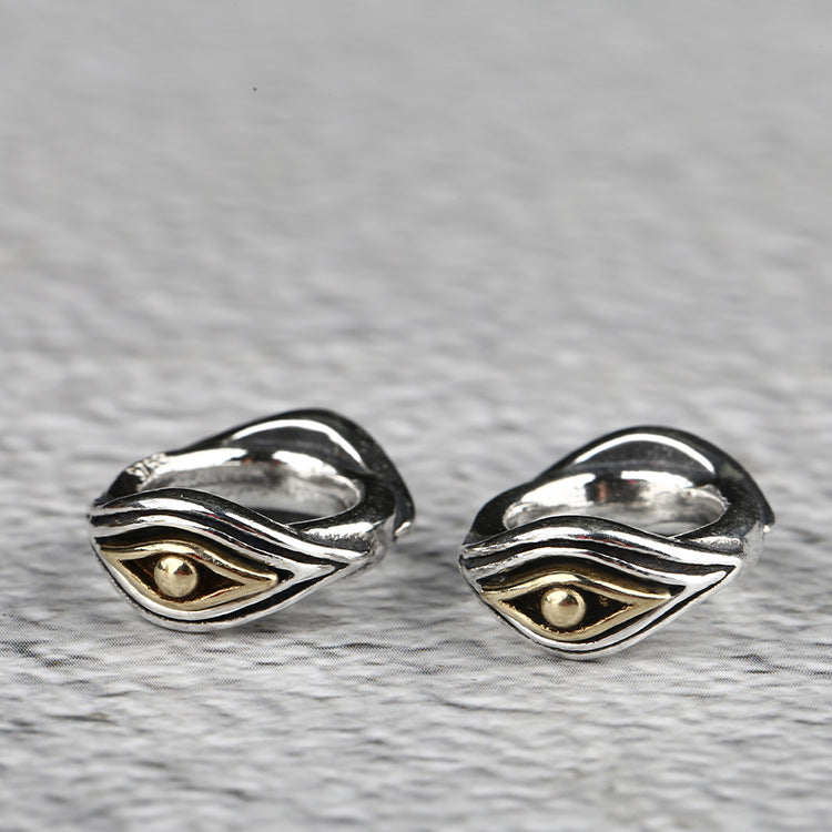 S925 Silver, Sky Eye Clasp Spacer Eye of Horus