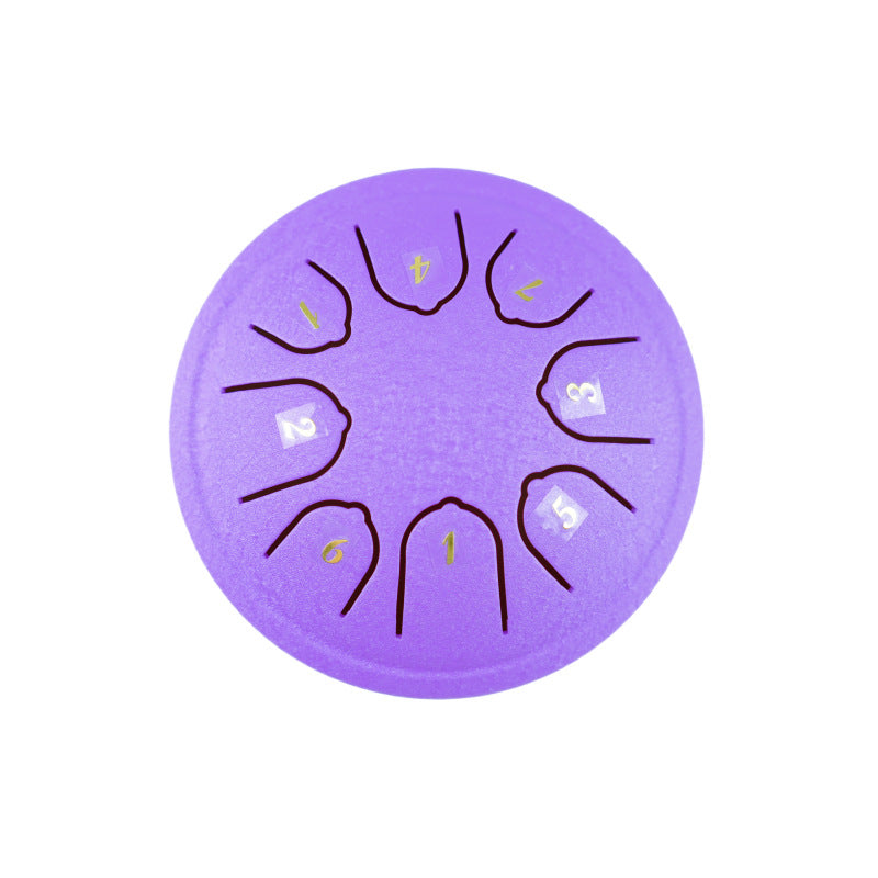 Outdoor Rain Drum – 4.5 Inch 8-Note Steel Tongue Drum for Kids & Adult Beginners