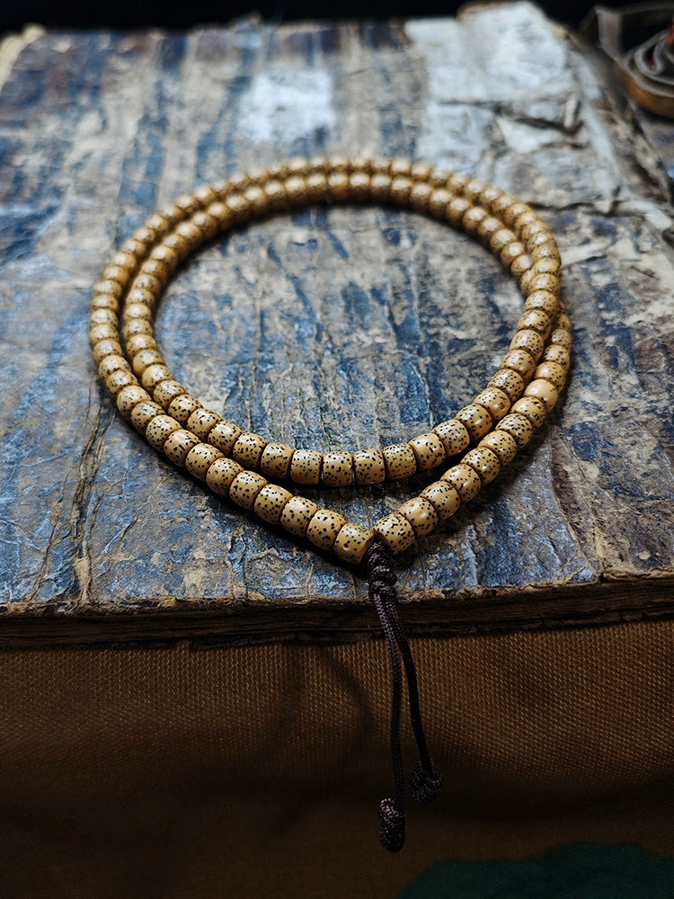 Star and Moon Bodhi 108 Pieces Mala beads