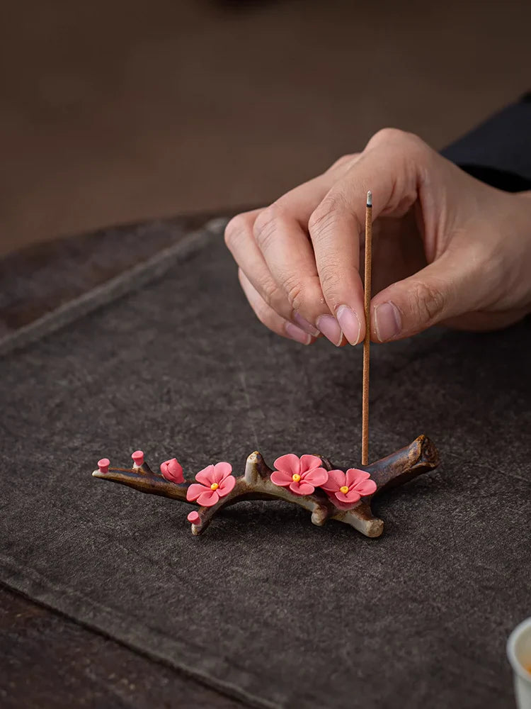 Plum Blossom Incense Stick Holder