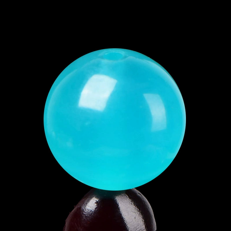 Buddha3bodhi 7A Natural Ice-Seed Milky Aquamarine Gemstone Bead