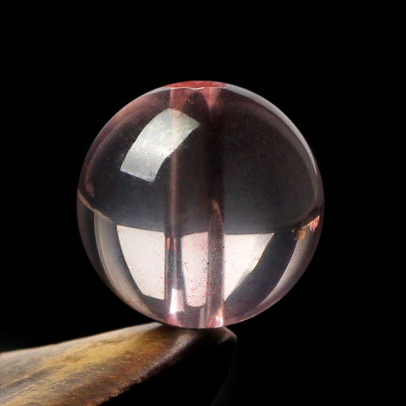 Buddha3bodhi Natural Mozambique Rose Quartz Crystal Healing Crystal Bead